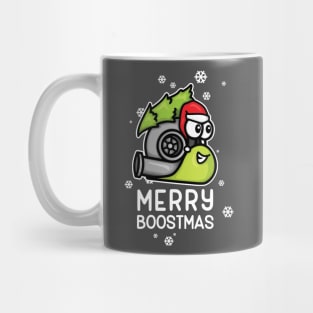 Christmas Sweater - Merry Boostmas Snail Mug